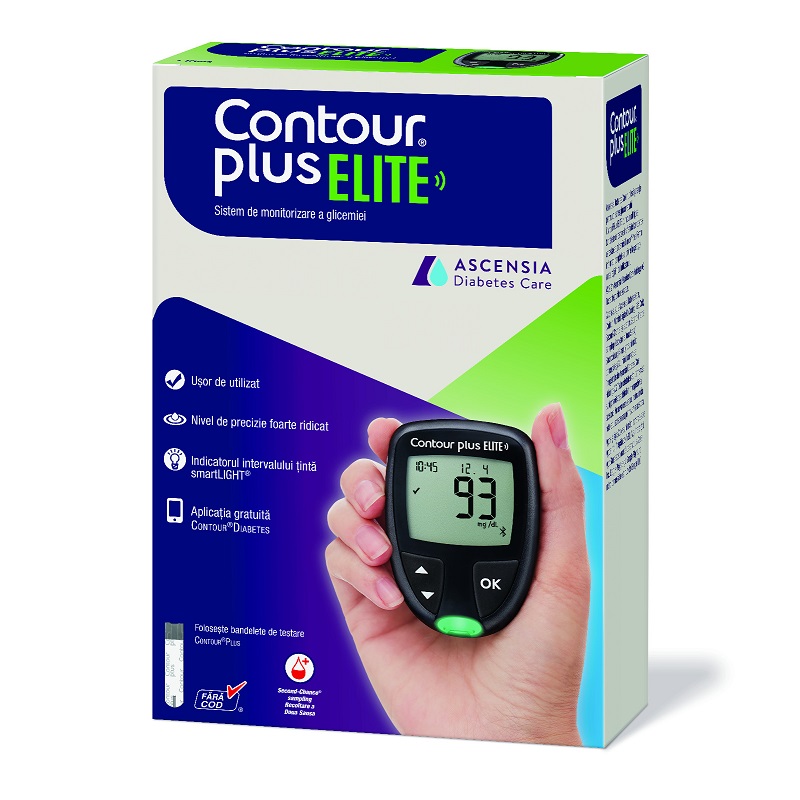 Glucometru Contour Plus Elite, Ascensia Diabetes Care