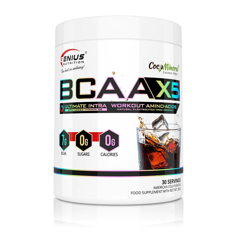 BCAA-X5 Cola, 360 g, Genius Nutrition
