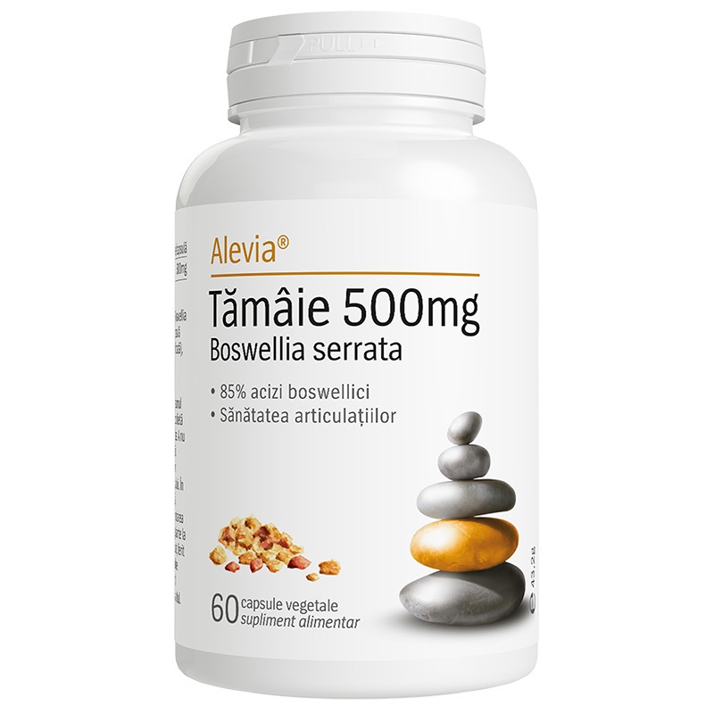 Tamaie 500 mg Boswellia serrata, 60 capsule vegetale, Alevia