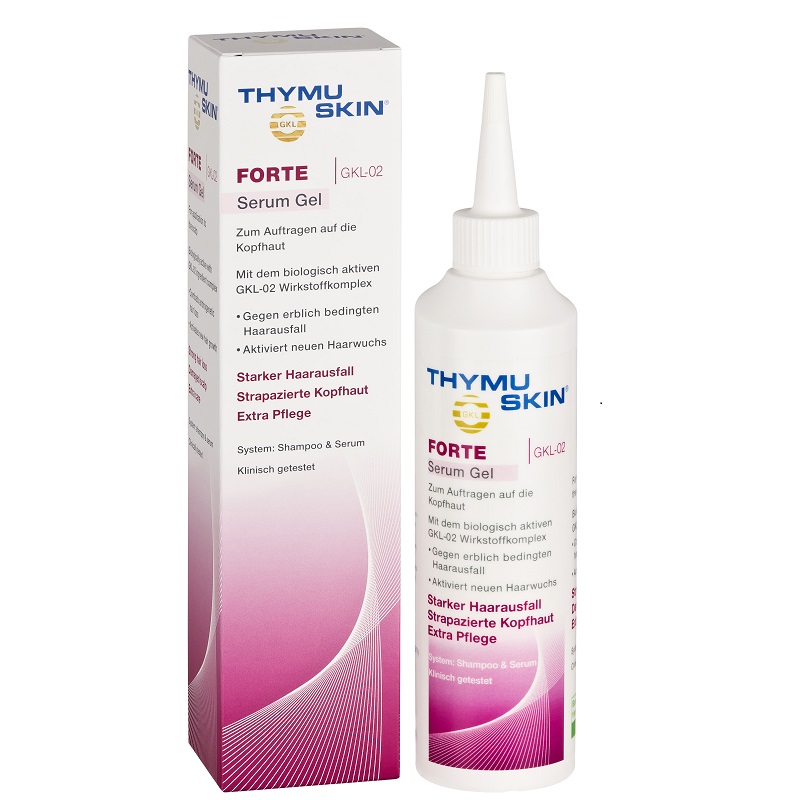 Ser gel impotriva caderii parului Thymuskin Forte, 200 ml, Vita Cos Med