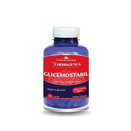 Glicemo Stabil, 120 capsule - Herbagetica