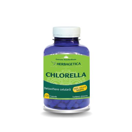 Chlorella, 120 capsule - Herbagetica