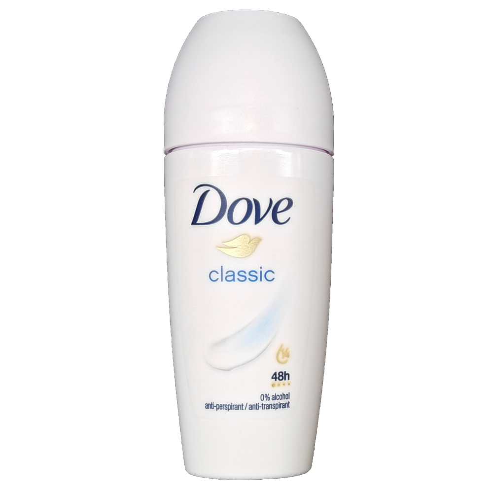 Deodorant roll-on antiperspirant pentru femei Classic, 50 ml, Dove