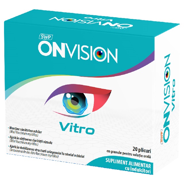 Onvision Vitro, 20 plicuri, Sun Wave Pharma
