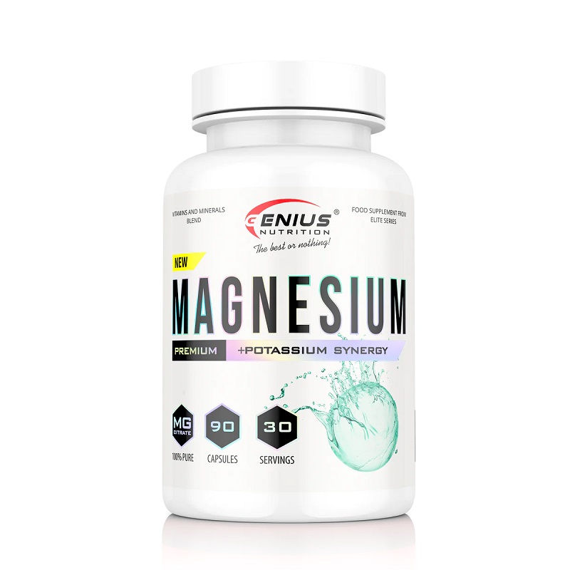 Magneziu, 90 capsule, Genius Nutrition