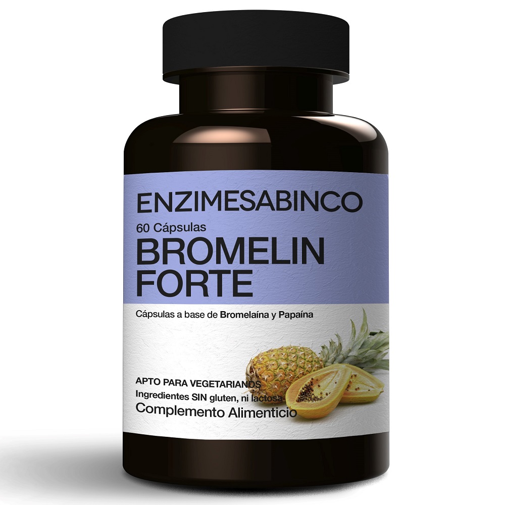 Bromelin Forte, 60 capsule, Enzime Sabinco