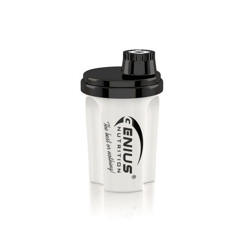 Shaker negru transparent 300 ml, 1 bucata, Genius Nutrition