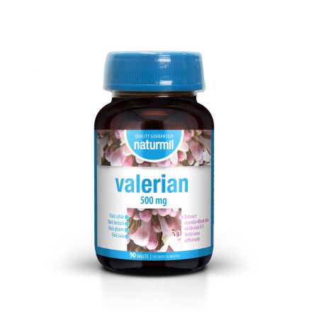 Valeriana, 500 mg, 90 tablete - Naturmil