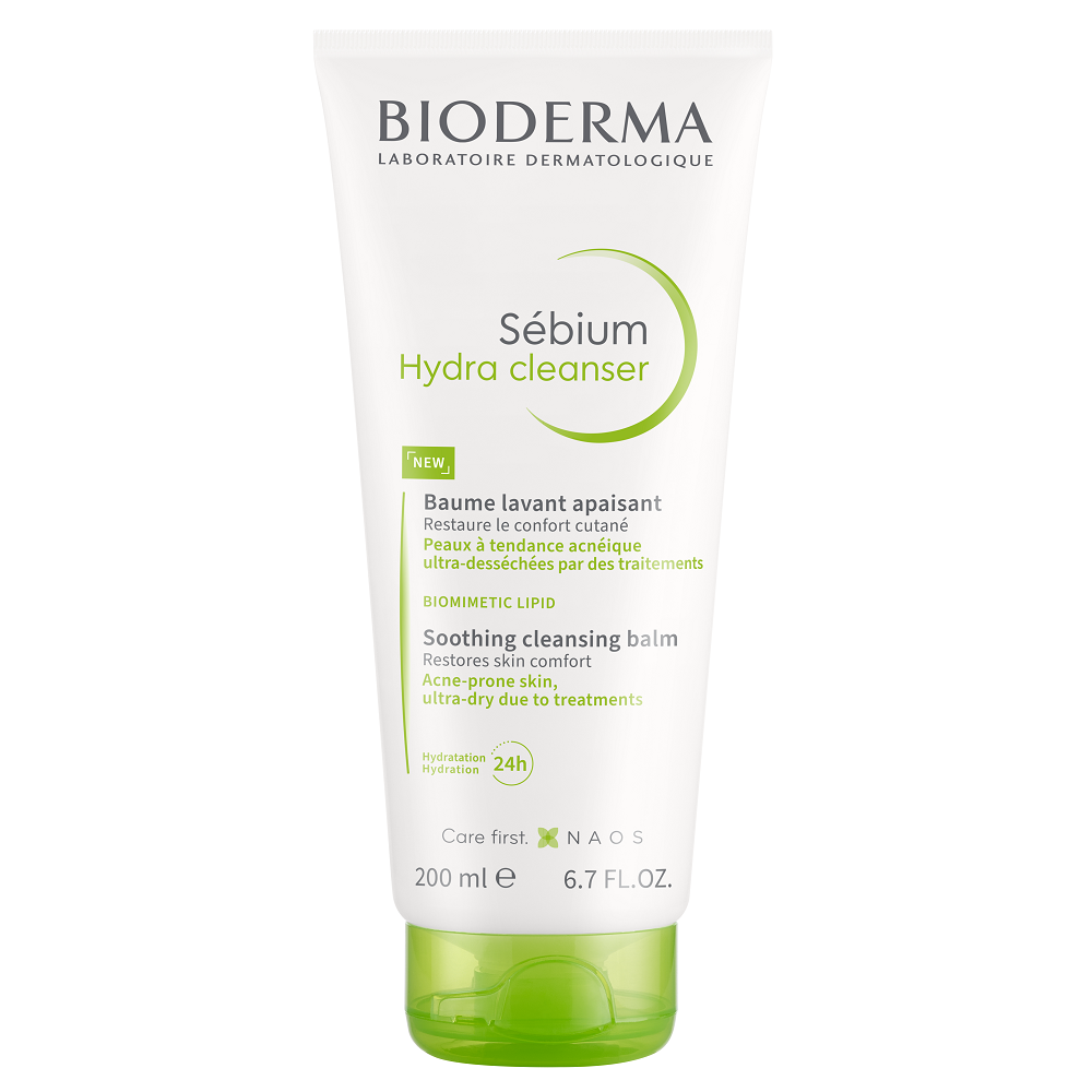 Balsam de curatare Sebium Hydra Cleanser, 200 ml, Bioderma