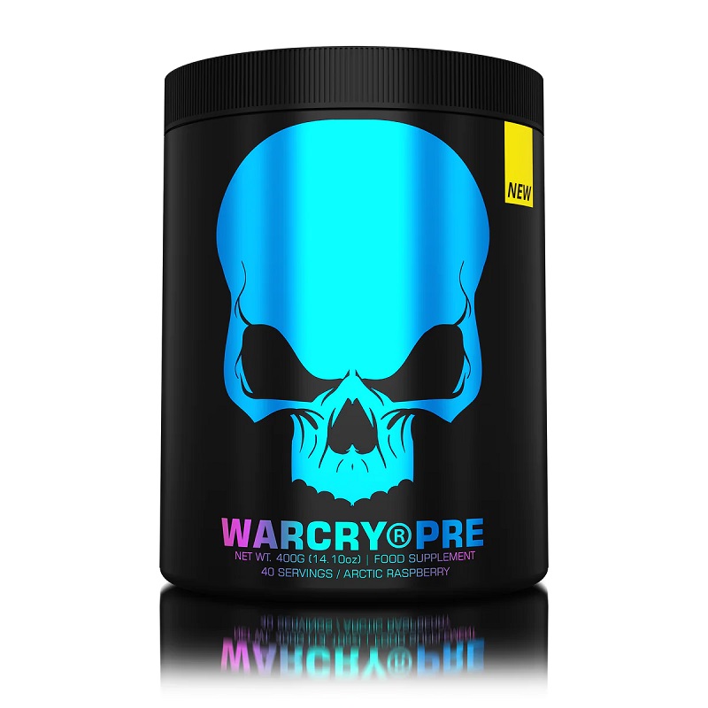 Pre-workout Warcry Artic Raspberry, 400 g, Genius Nutrition