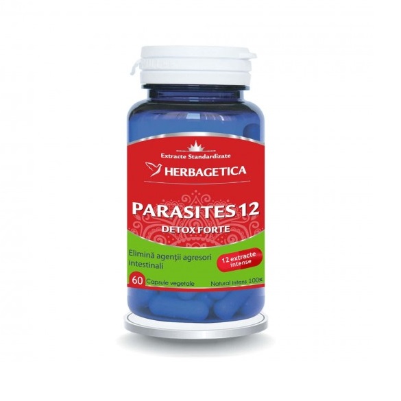 Parasites 12, 60 capsule, Herbagetica