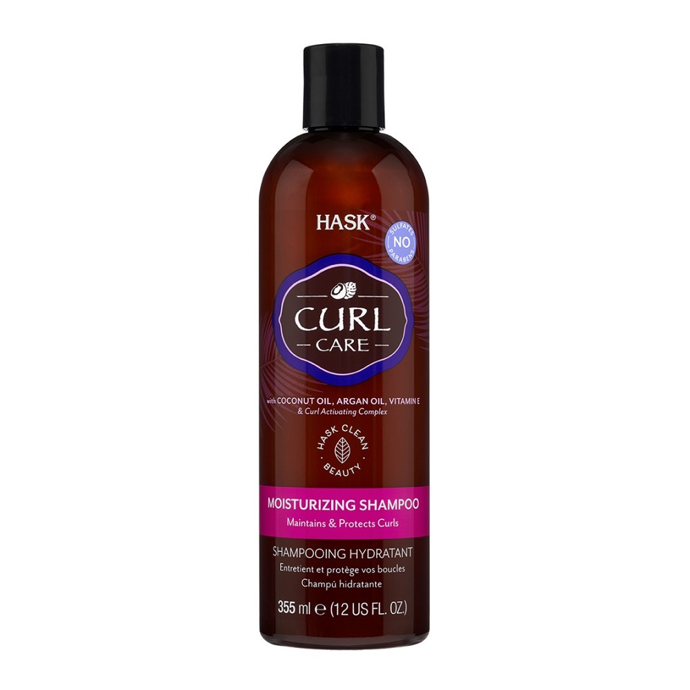 Sampon hidratant pentru protectia si intretinerea buclelor Curl Care, 355 ml, Hask