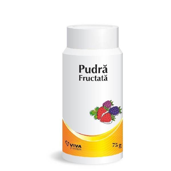 Pudra fructata, 75 g, Vitalia