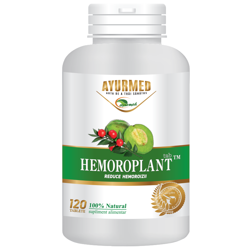 Hemoroplant, 120 comprimate, Ayurmed