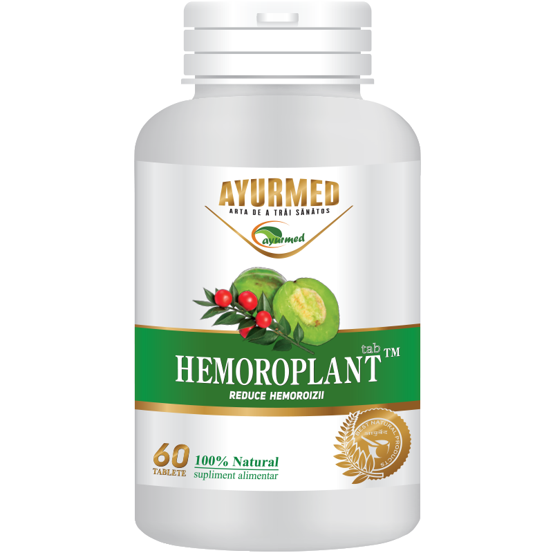 Hemoroplant, 60 tablete, Ayurmed