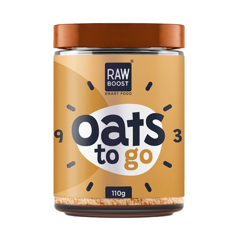 Mix de ovaz instant Coconut Flakes Oats To Go, 110 g, Rawboost