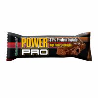 Baton energizant POWER PRO PLUS 30% proteina ,cu crema de ciocolata, 80g, Nature Tech