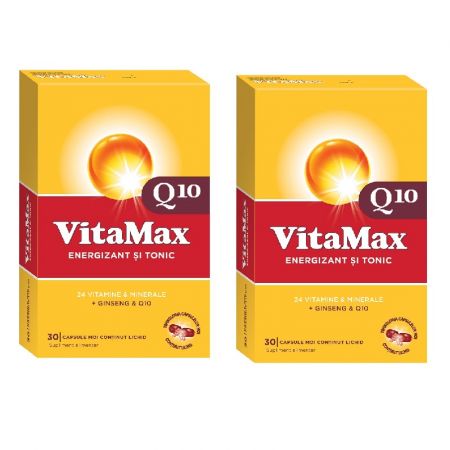 Pachet Vitamax Q10, 30+30 capsule 75% reducere, Perrigo