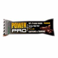 Baton POWER PRO PLUS 30% proteina, CAFEINA si TAURINA, crema de ciocolata, 80g, Nature Tech