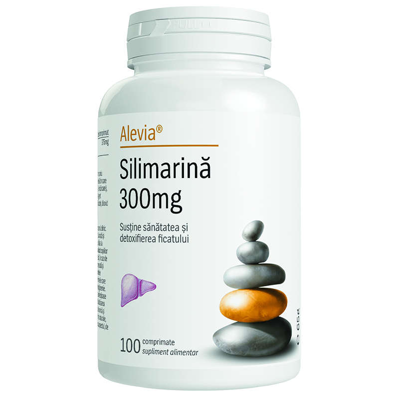 Silimarina, 300 mg, 100 comprimate, Alevia