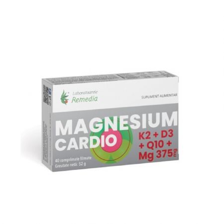 Magnesium Cardio, 40 comprimate filmate - Remedia