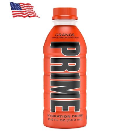 Bautura pentru rehidratare cu aroma de portocale Hydration Drink USA, 500 ml, Prime
