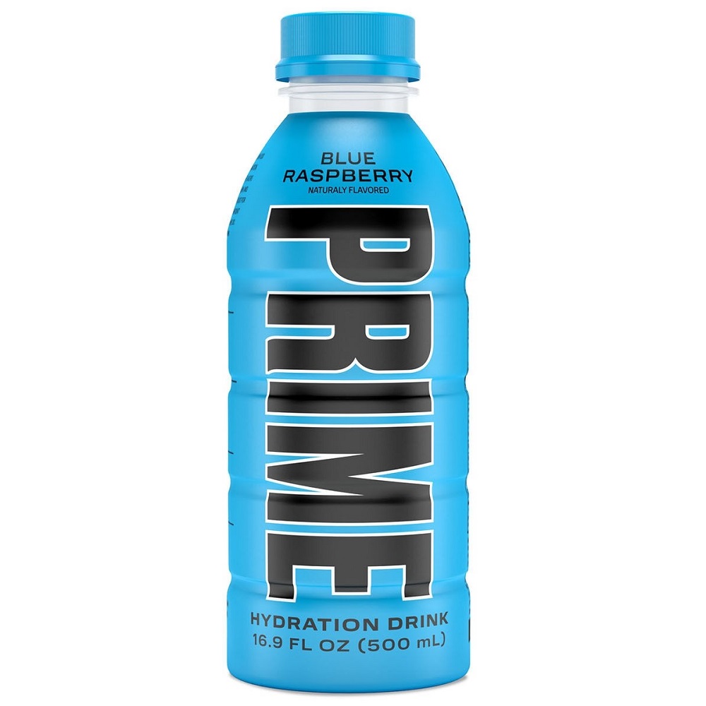 Bautura pentru rehidratare cu aroma de zmeura albastra Hydration Drink, 500 ml, Prime
