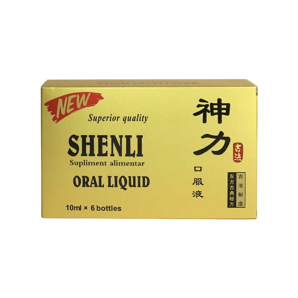 Shenli Oral Liquid Ultra Power - Potent, 6 fiole x 10 ml, Oriental Herbal