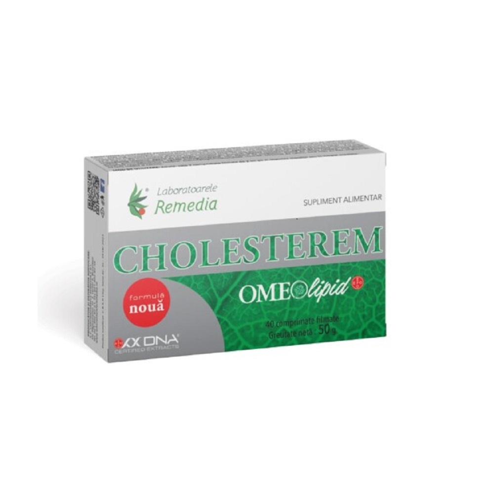 Cholesterem Omeolipid, 40 comprimate filmate, Remedia