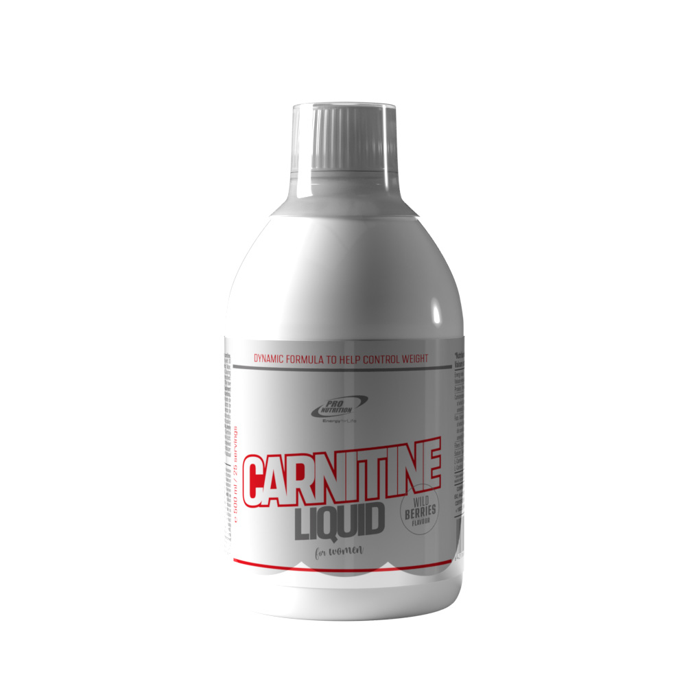Carnitine Liquid femei, fructe de padure, 500 ml, Pro Nutrition