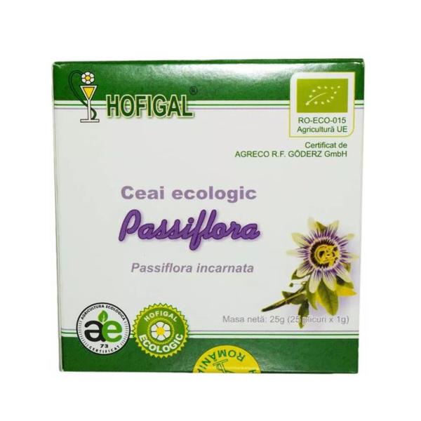Ceai passiflora, 25 plicuri x 1g, Hofigal
