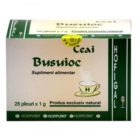 Ceai de Busuioc, 25 plicuri, Hofigal