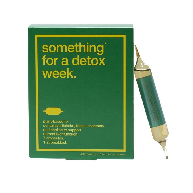 Supliment pentru detoxifiere Something for a Detox Week, 7 fiole x 15 ml, Biocol Labs