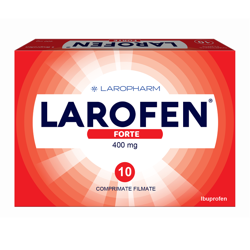 Larofen Forte, 400 mg, 10 comprimate filmate, Laropharm