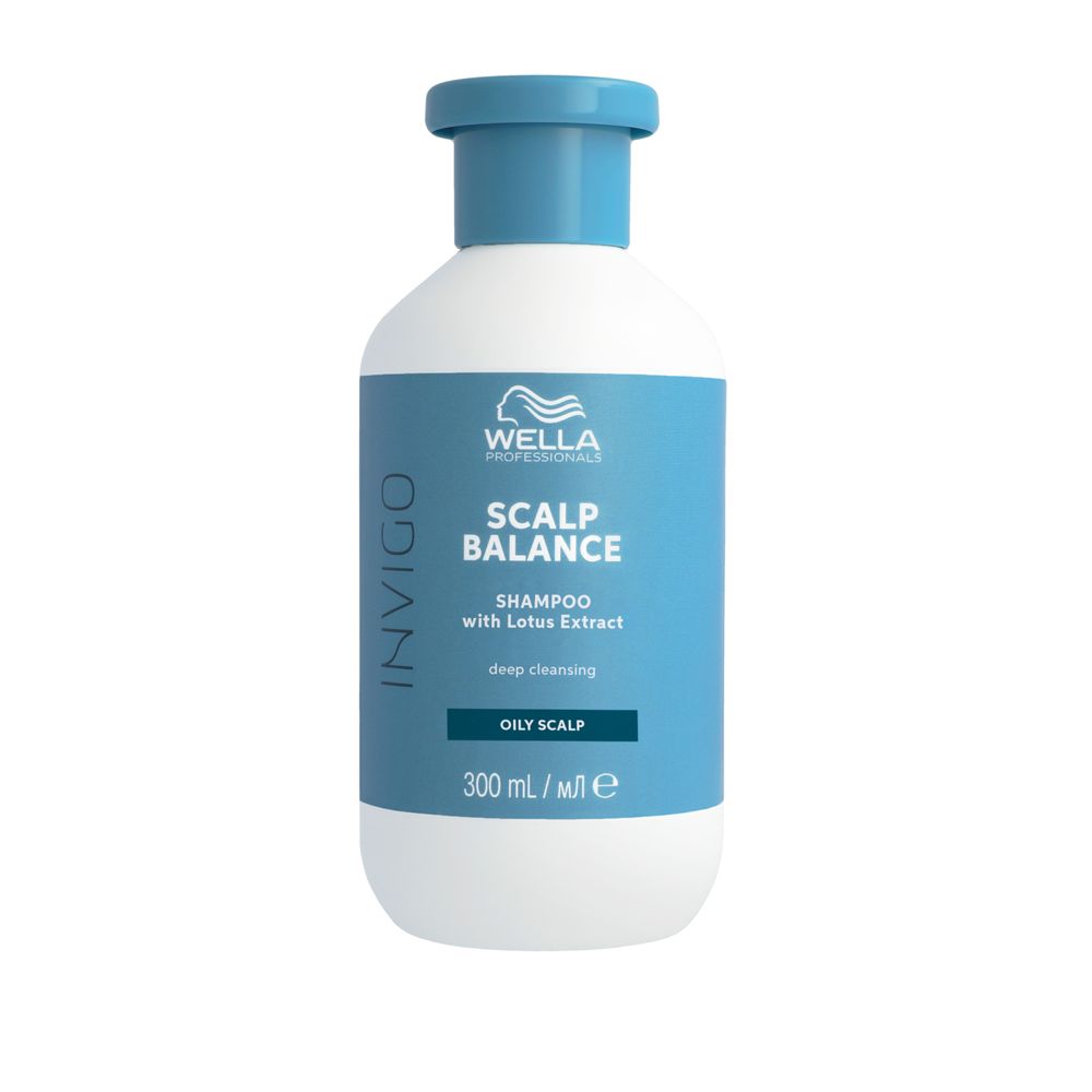 Sampon pentru curatare profunda pentru scalp si par Invigo Scalp Balance, 300 ml, Wella Professionals