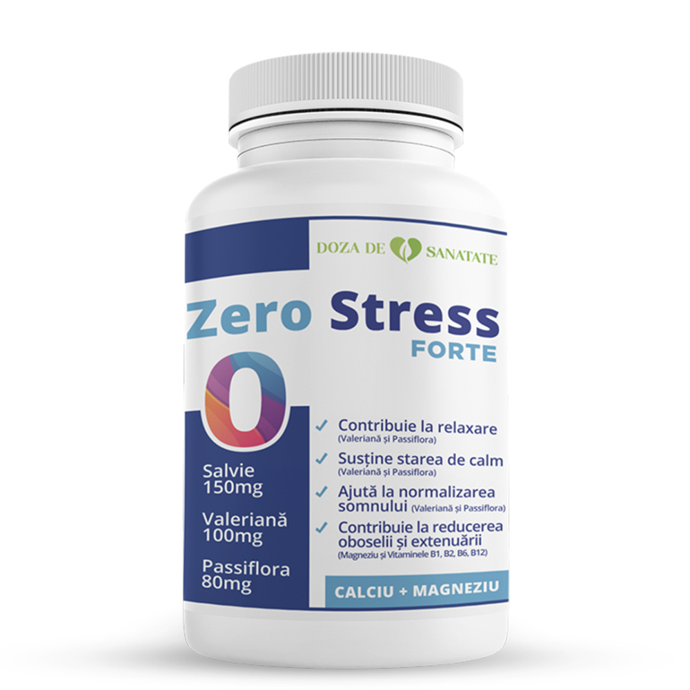 Zero Stress Forte, 30 comprimate, Doza de Sanatate
