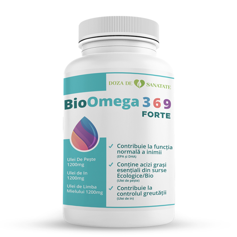 BioOmega 369 Forte, 40 capsule, Doza de Sanatate