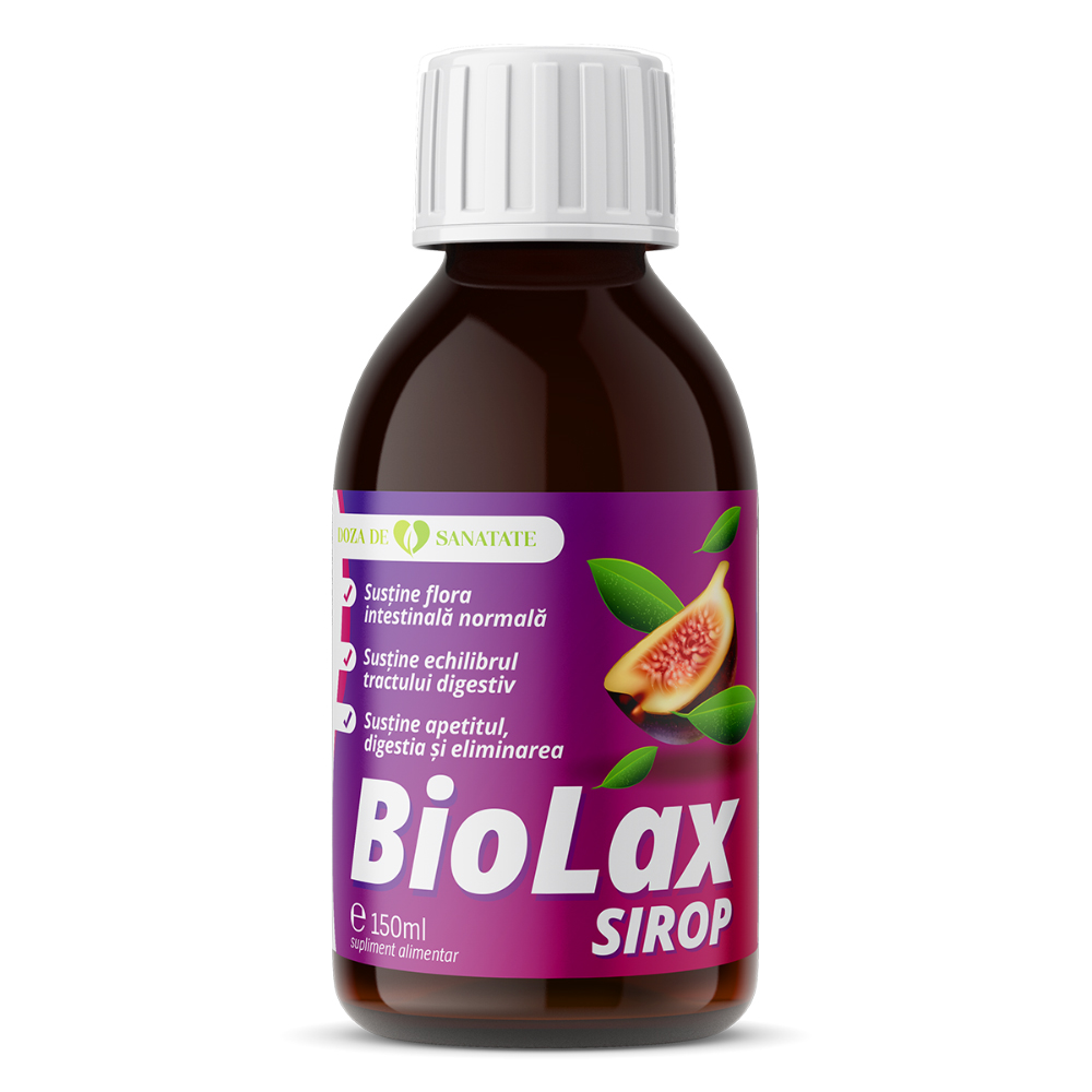 Sirop laxativ Biolax, 150 ml, Doza de Sanatate