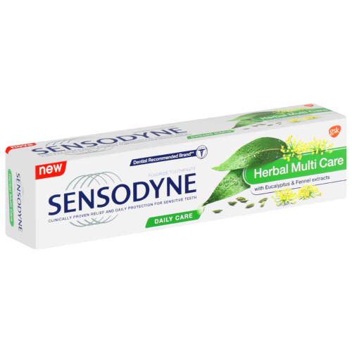 Pasta de dinti Herbal Multi Care Sensodyne, 75 ml, Gsk