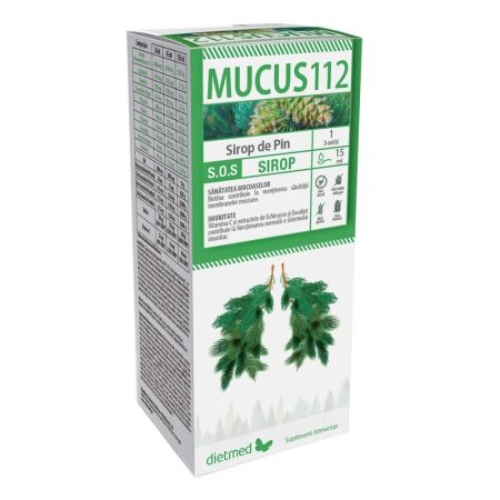 Sirop de pin Mucus 112, 150 ml - Dietmed