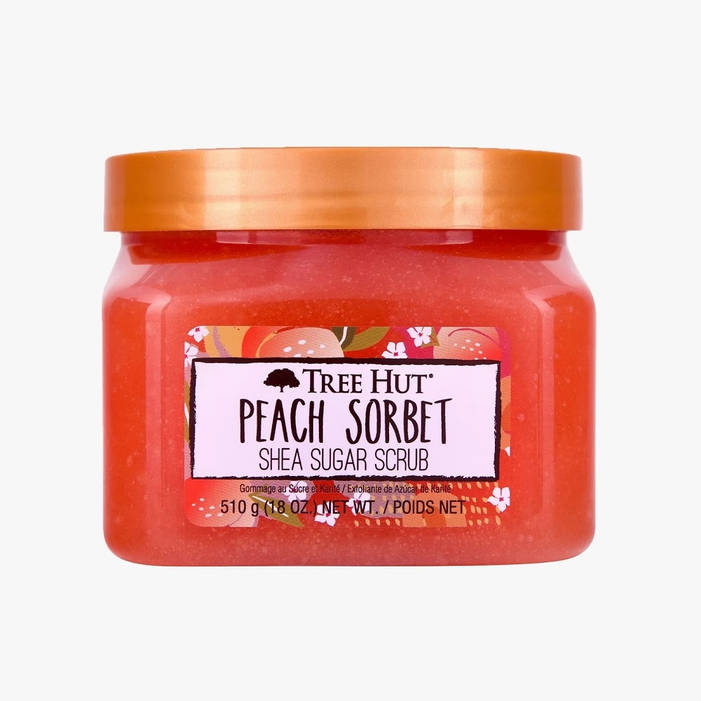 Exfoliant pentru corp Peach Sorbet, 510 g, Tree Hut