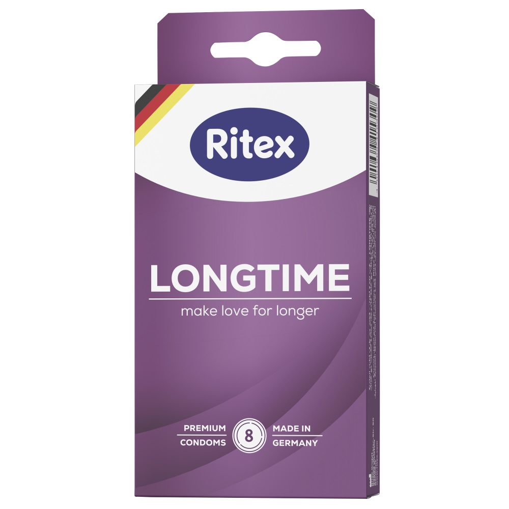 Prezervative Longtime, 8 bucati, Ritex
