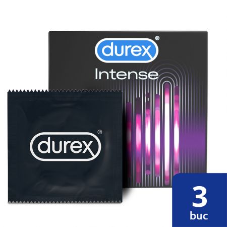Prezervative Intense, 3 bucati - Durex