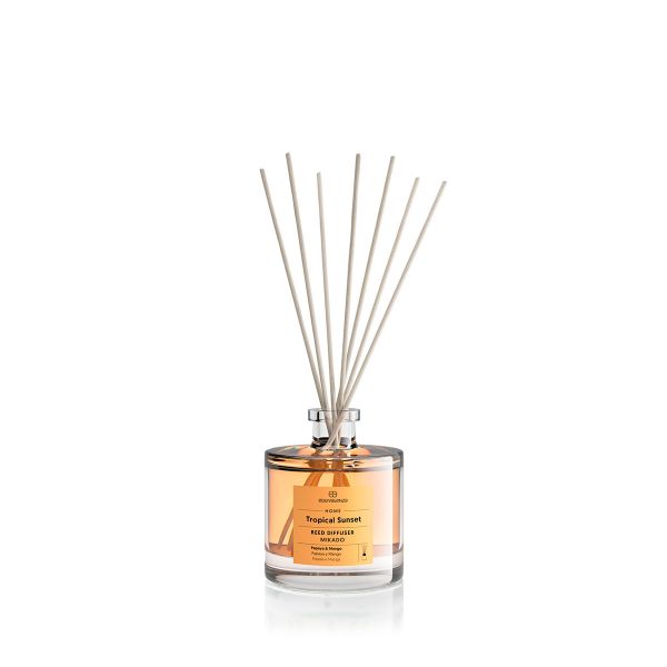 Parfum pentru camera cu aroma de papaya si mango Tropical Sunset, 100 ml, Equivalenza