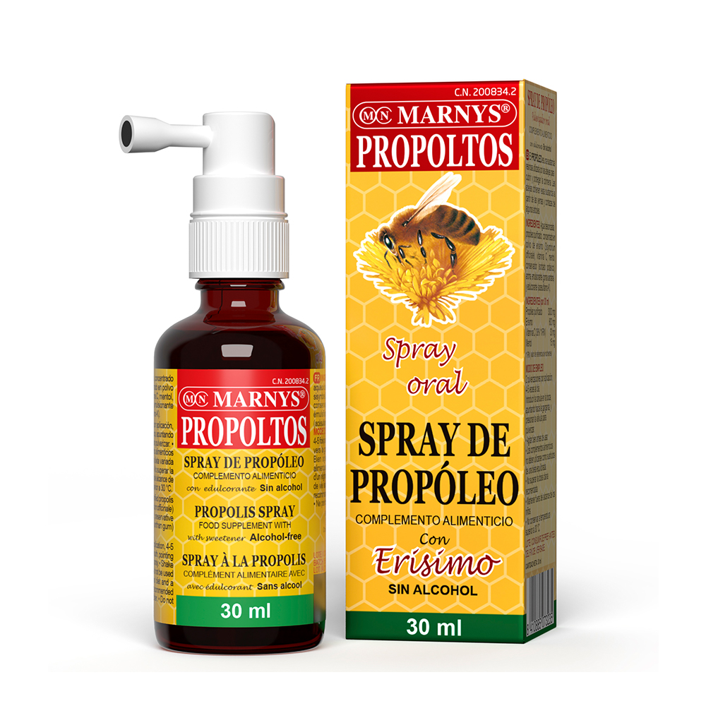 Spray cu propolis Propoltos, 30 ml, Marnys