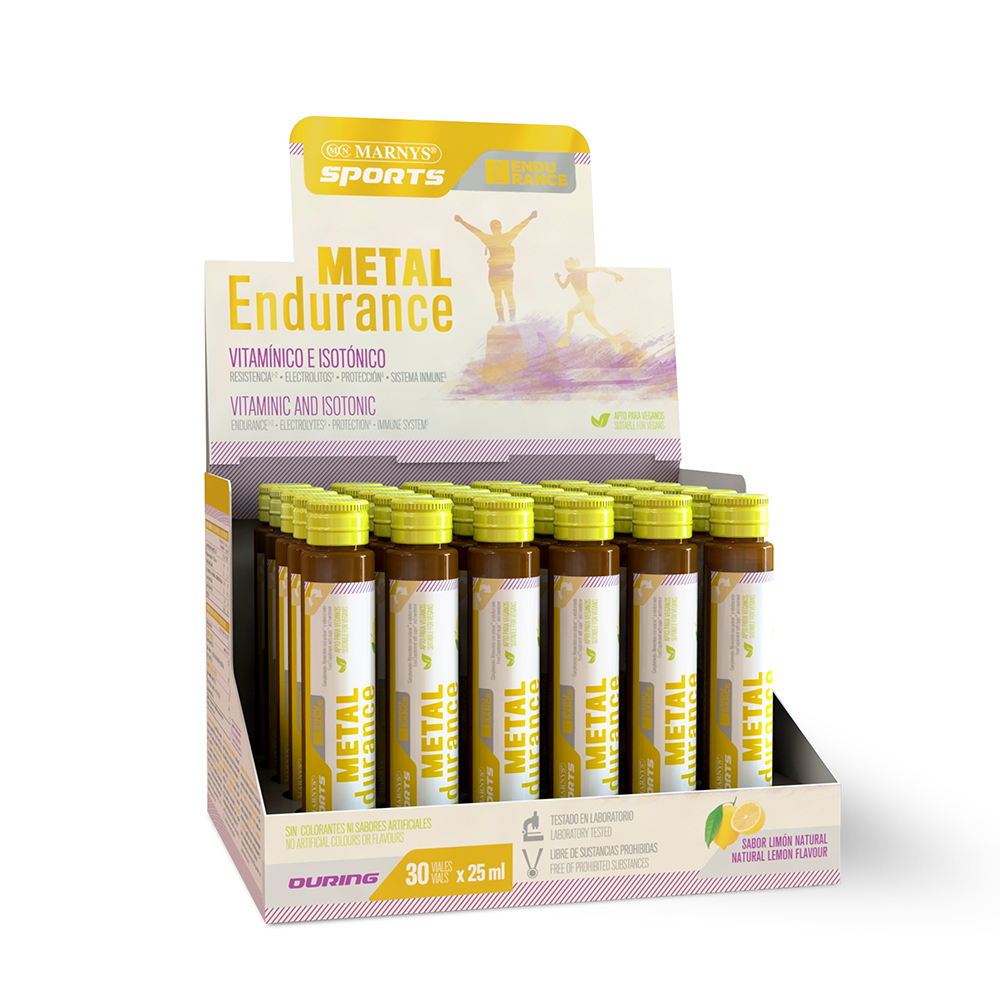 Bautura izotonica Metal Endurance, 30 fiole, Marnys