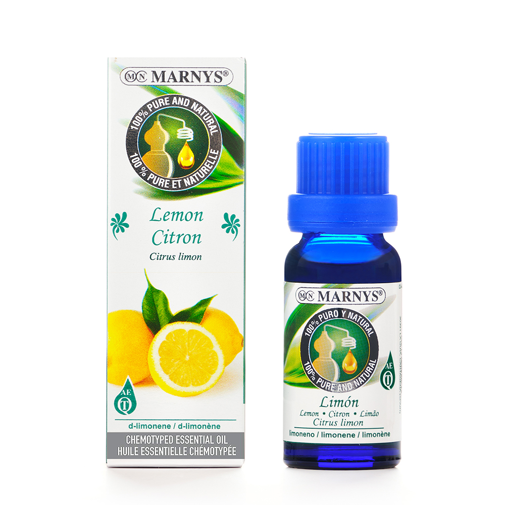 Ulei esential Lemon, 15 ml, Marnys
