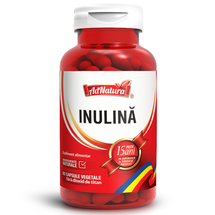 Inulina, 60 capsule, AdNatura