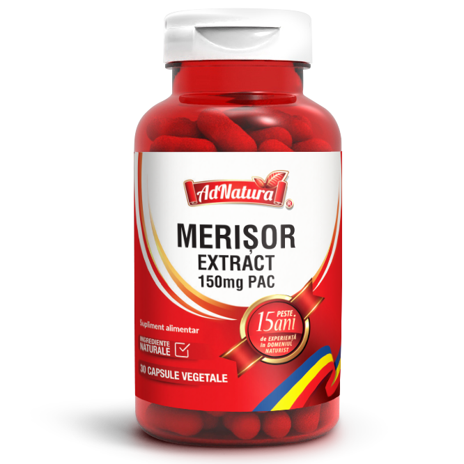Merisor extract, 150 mg PAC, 30 capsule, AdNatura