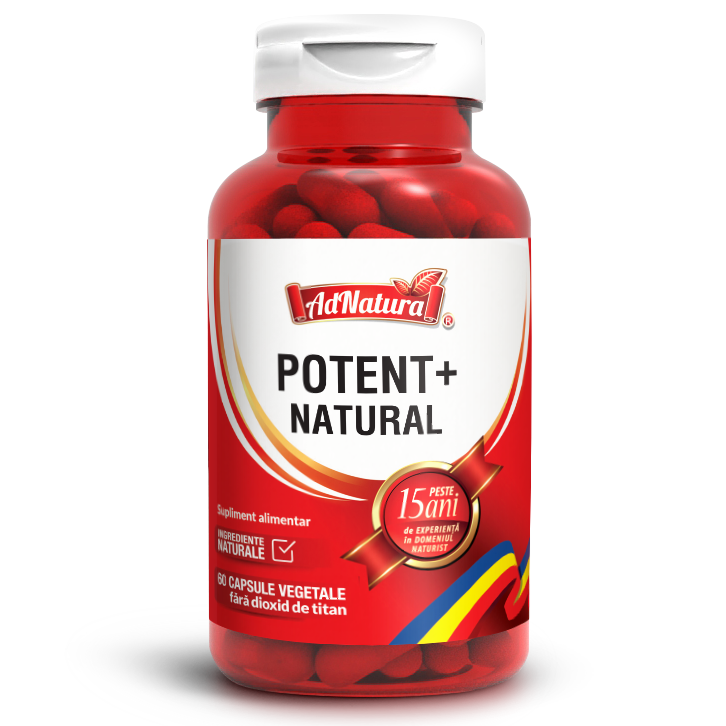 Potent + Natural, 60 capsule, AdNatura
